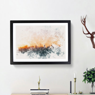 The Sydney Australia Skyline - Framed Print