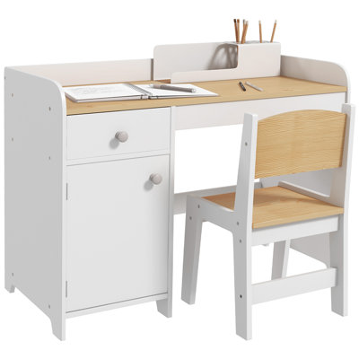 Lanz Kids 2 Piece Rectangular Desk Or Activity Chair and Chair Set