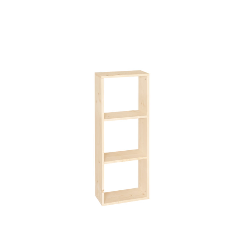 Saura Bookshelf 38, Beige, (4 Shelves) 57"H x 16"W x 8"D