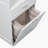 Tall Bathroom Cabinet With Laundry Basket, Large Storage Space-975184505