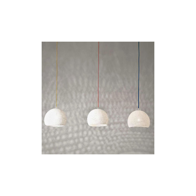 Trama 1 - Light Dome Pendant, White/Blue