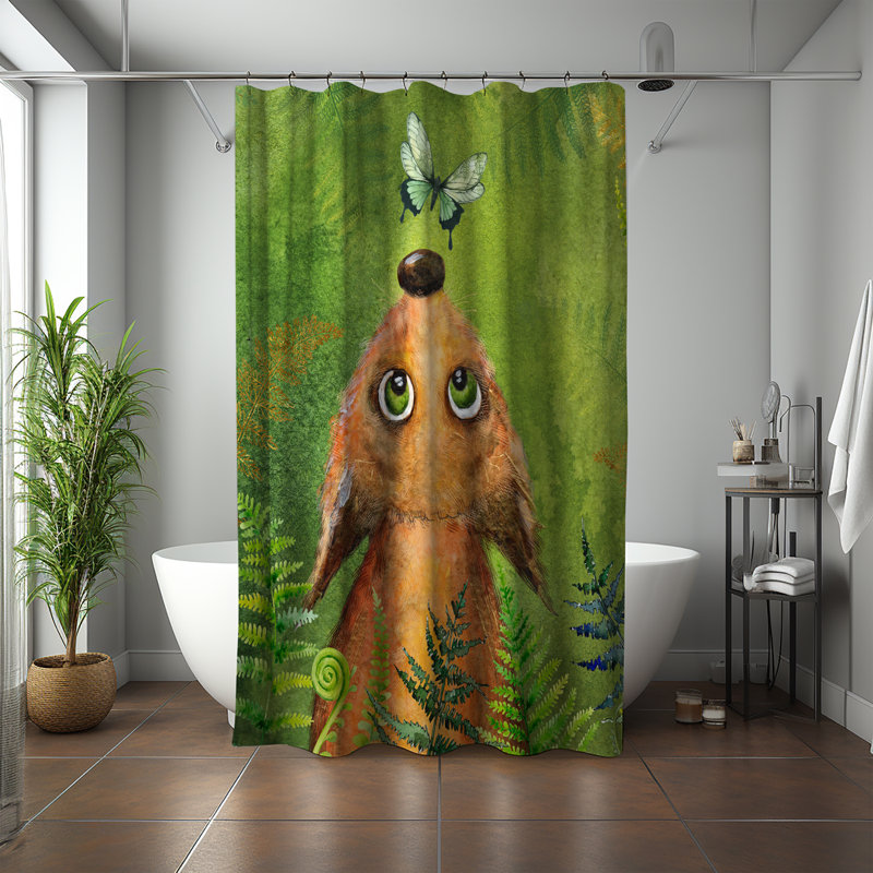 Sihi Shower Curtain, 93" H x 70" W