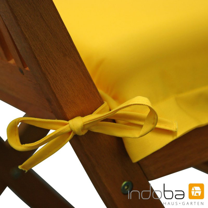 Premium Dining Chair Cushion, Yellow