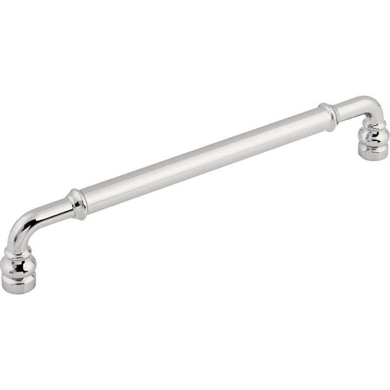 Brixton Bar Pull, Polished Chrome, 7 9/16" Center to Center