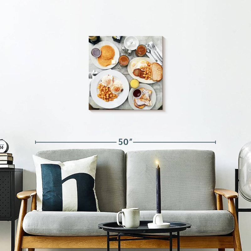 Arney Brunch Feast, 20" H x 20" W