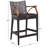 Caedon Gianni Rattan Upholstered Counter Stool-1565020267