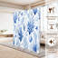 Cloison pliante 4 panneaux paravent en toile de corail nautique bleu royal blanc-134512793-134512795