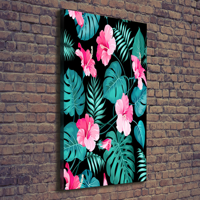 A Woman With Glasses - Wrapped Canvas Print