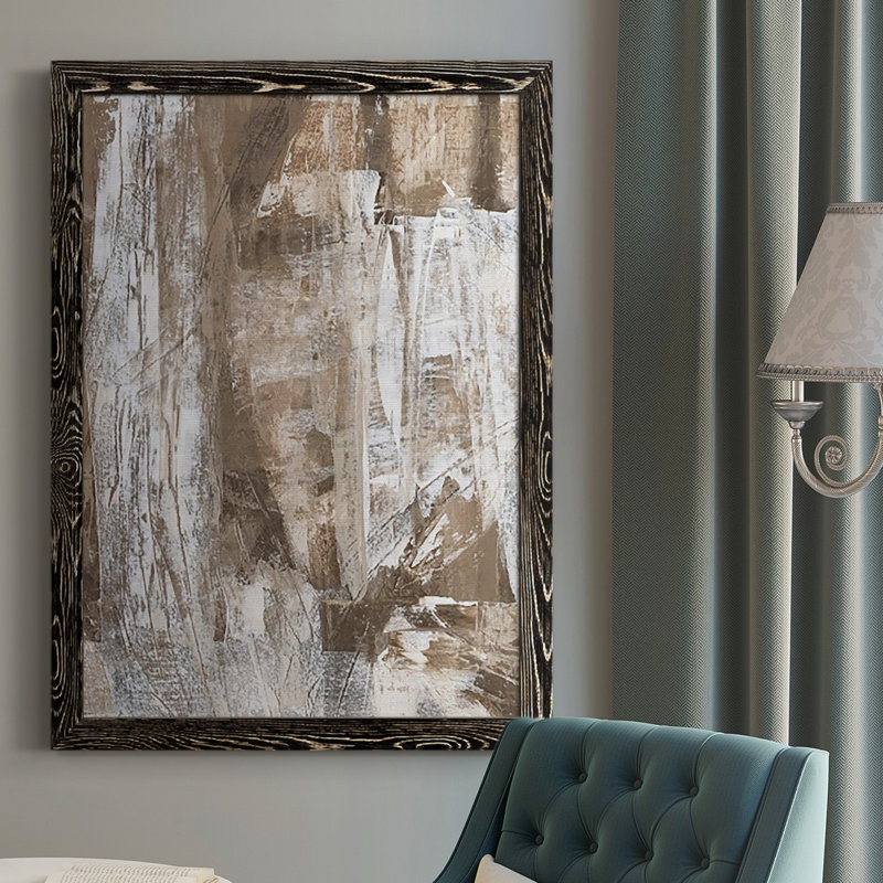 Bronzed I " Bronzed I ", Black, No Mat, 37.5" H x 27.5" W