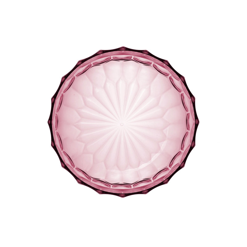 Jellies Transparent Or Mass-dyed Thermoplastic Technopolymer Bowl, Pink
