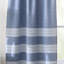 Ensemble de cantonnière Denim Yarn Dye-1347832696