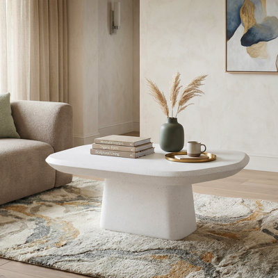 Table basse en piédestal Durand