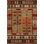 Bakke Wool Southwestern Area Rug in Brown