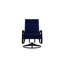 Chaise de patio pivotante avec coussins Askar-26021612-26030305-26030310