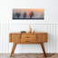 «Misty Dawn Trees Peaceful Serene Tranquil Landscape Nature», art mural-2095487212