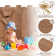Yaheetech 112.5cm x 77.5cm Solid + Manufactured Wood Rectangle Sandbox 