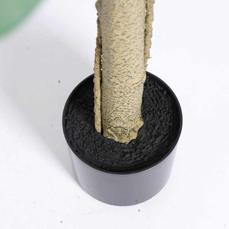 Figuier artificiel 6pi avec pot noir