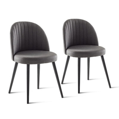 Chaise d'appoint en lin Garibaldi