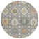 Machine Washable Indoor/Outdoor Husby ACN2200 Bohemian Rug