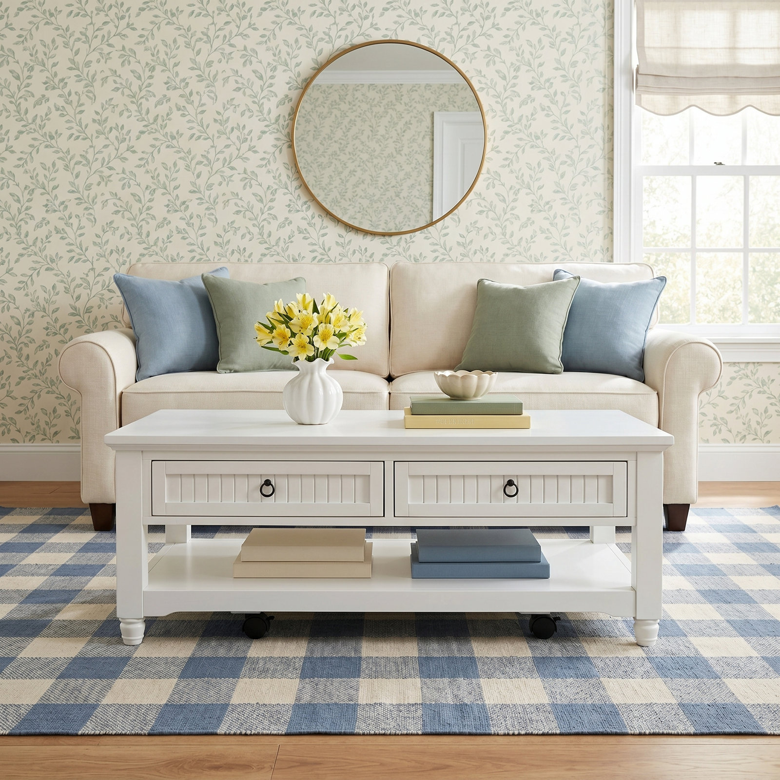 Pearce 50" Acacia Coffee Table