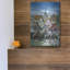 Art mural en métal luxueux «German Farmhouse» par Harro Maass, 12 po x 16 po