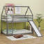 Lit superposé avec toit coulissant, lit plateforme, cadre de lit-434819097-434819103