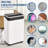 R.W.FLAME 45 Pints Console Dehumidifier for Rooms up to 2750 Cubic Feet with Remote Included