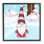 Gnome d'hiver, patinage sur glace, rouge, blanc, elfe de jardin, art numérique de la giclée encadrée par Hugo Edwins
