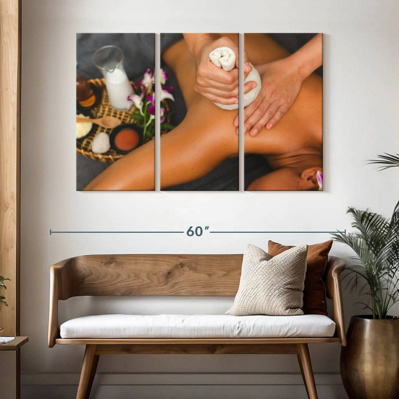Spa de massage Kerrick, H 32 po x l 50 po