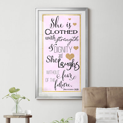 " Clothed With Strength And Dignity "