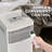 TURBRO 8000 BTU Portable Air Conditioner, Dehumidifier and Fan, 3-in-1 Floor AC, Remote Included