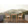 Outdoor 3 - Piece Teak with Cushions