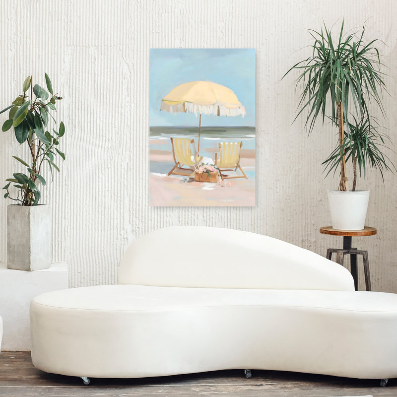 Chaises jaunes, art mural abstrait contemporain, H 36 po x l 24 po