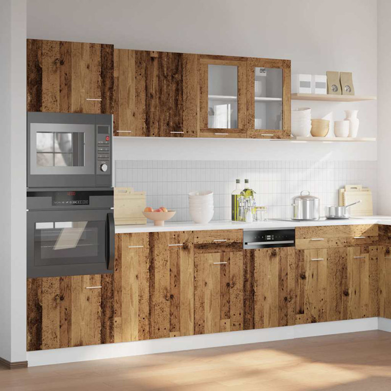 Lyon Kitchen Cabinet Set Lyon, Old Wood