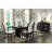Modern Contemporary Dining Side Chairs Set Of 2 Faux Leather Upholstered Espresso Finish Hardwood Solid