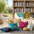 Velvet Floral Hummingbird Pillow Covers, Whimsical Home Decorative Sofa Bed Covers-124338314-117496983
