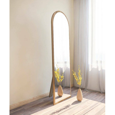 Gonde Engineered Wood Flat Mirror