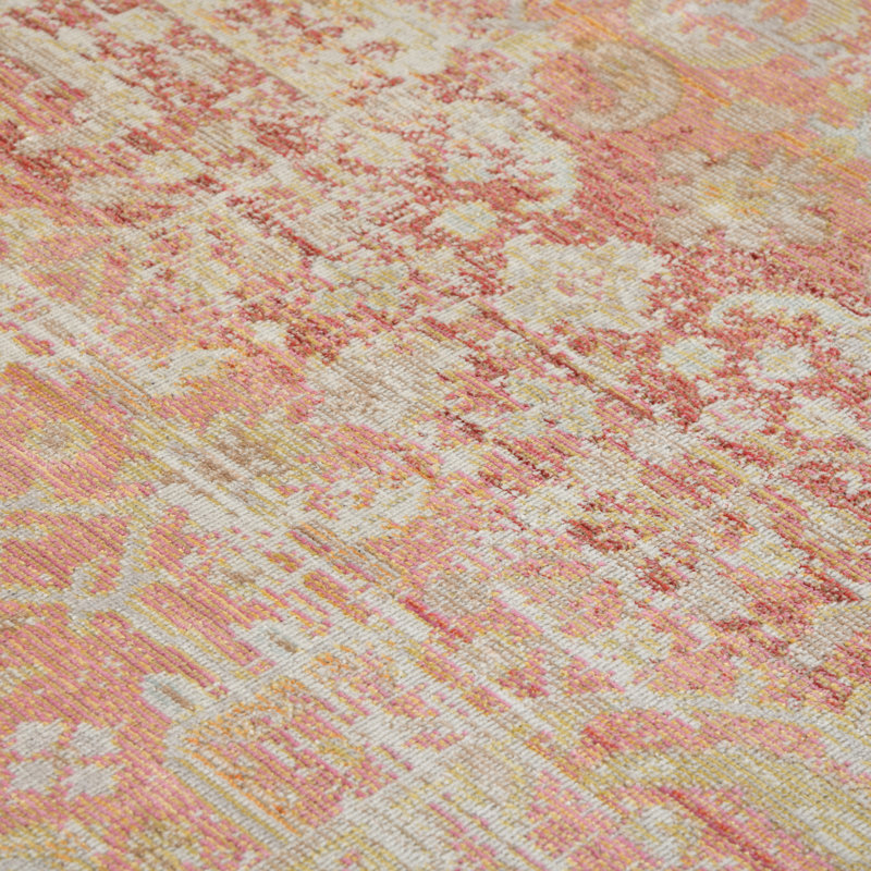 Tapis traditionnel à poils courts Brielle, Rectangle 5 pi 3 po x 7 pi 3 po