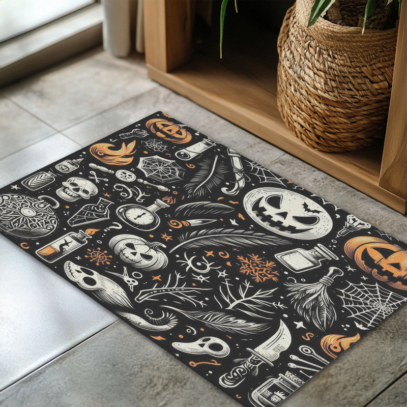 Tapis tressé Ghostly Whispers, Rectangulaire 3 pi x 5 pi