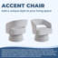 Fauteuil d'appoint pivotant Modern-930524113