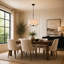 4 - Light Drum Chandelier