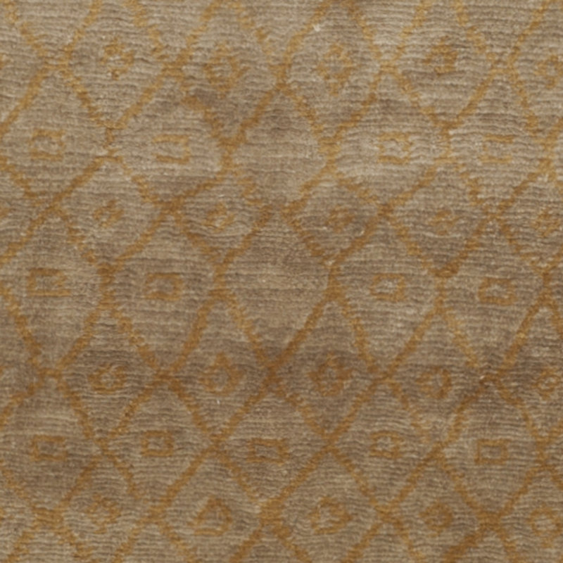 Tapis en laine noué à la main tibétain, Rectangle 6 pi x 9 pi