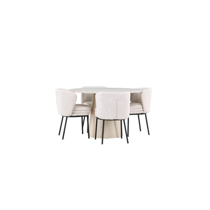 Cardenas 4 - Person Dining Set