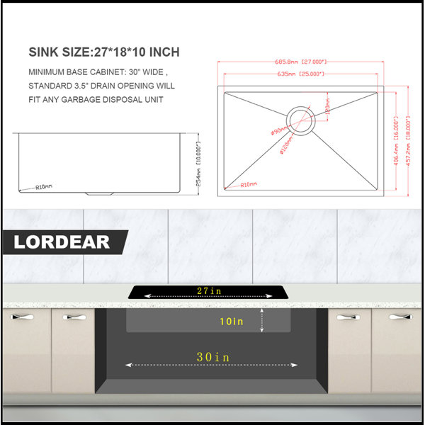 Dimensions du produit
