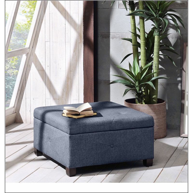 Soft Close Storage Ottoman