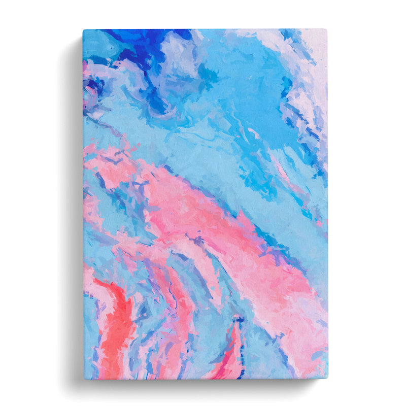 Somebody To Love Abstract - Wrapped Canvas, 76cm H x 50cm W x 3cm D