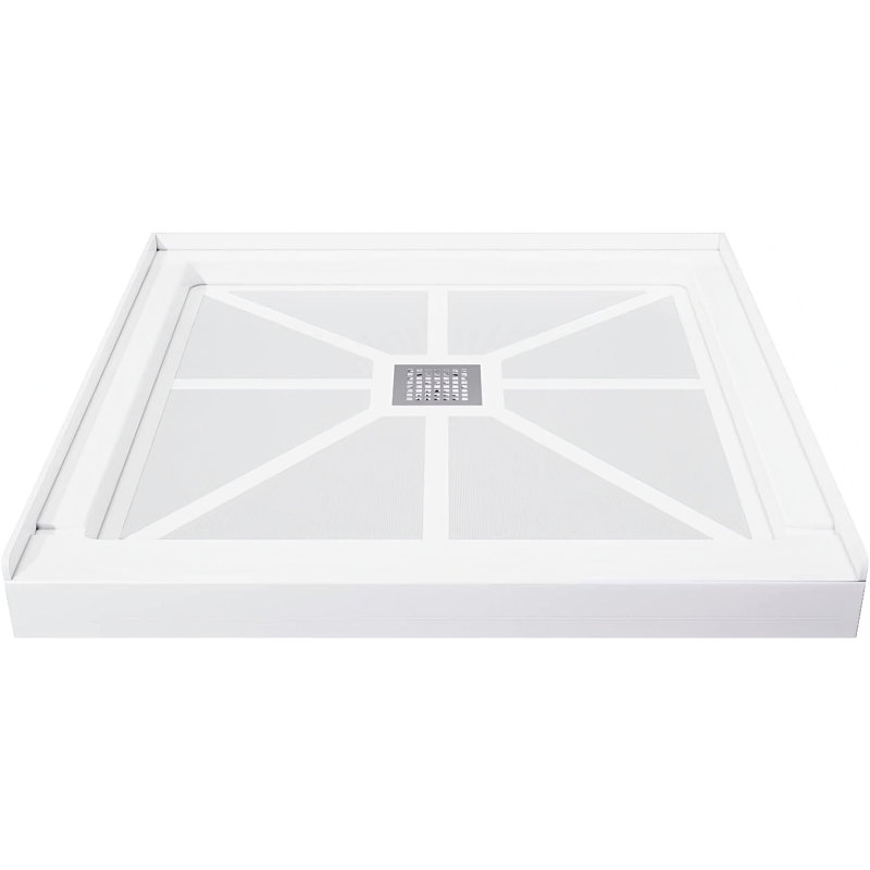 36" W x 36" D Single Threshold Shower Base