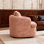 Chaise d'appoint avec structure en métal, chaises de salon rembourrées avec coussins-307276127