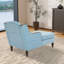 Chaise longue d'intérieur en chenille-496345012