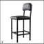 Ensemble de table de salle à manger 3 pièces à hauteur de bar avec 2 chaises rembourrées, parfait pour les petits espaces et les appartements modernes